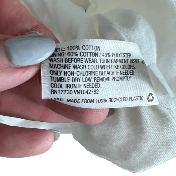 Lilly Pulitzer x Target - White Eyelet Crop Top Blouse Sz M - Picture 8 of 8